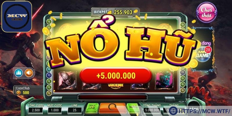 MCW có kho game đa dạng