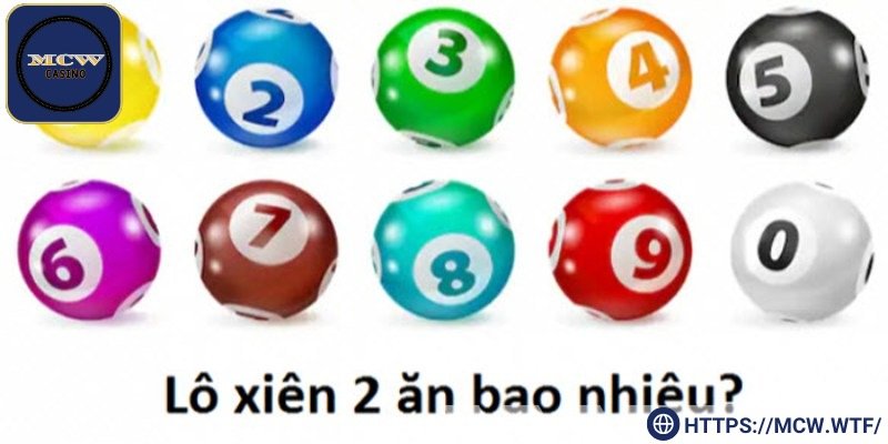 Tỷ lệ ăn thưởng của lô xiên hai